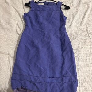 Jones New York Purple Sleeveless Midi Dress
